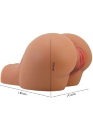CRAZY BULL - VIBRATEUR KYLIE ASS AVEC TÉLÉCOMMANDE RÉALISTE VAGIN ET ANUS