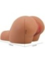 CRAZY BULL - VIBRATEUR KYLIE ASS AVEC TÉLÉCOMMANDE RÉALISTE VAGIN ET ANUS