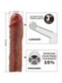 PRETTY LOVE - STEVENSON MANCHON DE PÉNIS AVEC EXTENSION DE 7,6 CM MULÂTRE