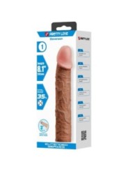 PRETTY LOVE - STEVENSON MANCHON DE PÉNIS AVEC EXTENSION DE 7,6 CM MULÂTRE