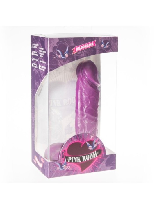 PINK ROOM - GODE RÉALISTE AMADEO VIOLET 15,5 CM