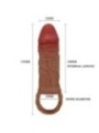 PRETTY LOVE - MANCHON PENIS PEIRRE 10 CM