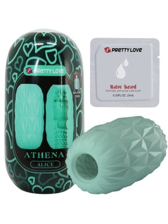 PPRETTY LOVE - MASTURBATEUR POUR HOMME ATHENA ALICE TURQUOISE