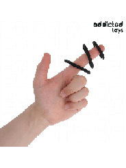 ADDICTED TOYS - LOT DE ANNEAUX EN SILICONE MODÈLE 2