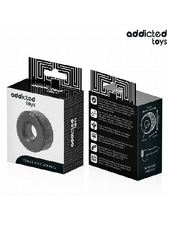 ADDICTED TOYS - ANNEAU PÉNITENSIF EXTRA ÉPAIS