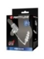 PRETTY LOVE - MANCHON PÉNIS AVEC PLUG ANAL TRANSPARENT