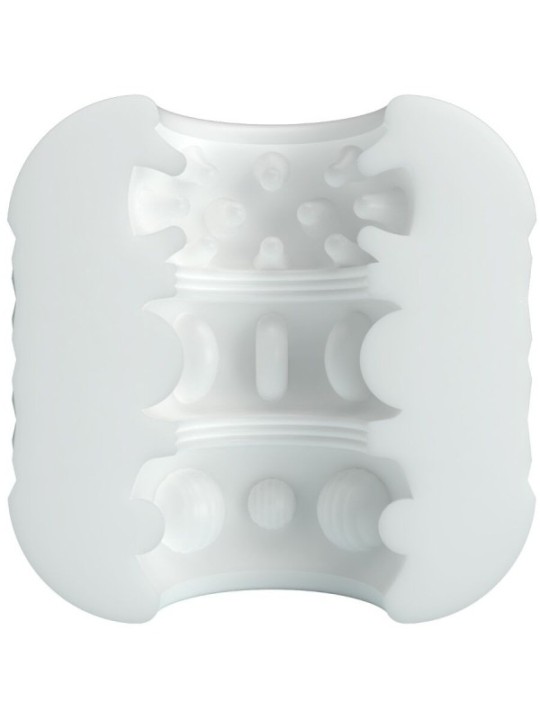 PRETTY LOVE - MASTURBATEUR HOMME CRYSTLE BLANC