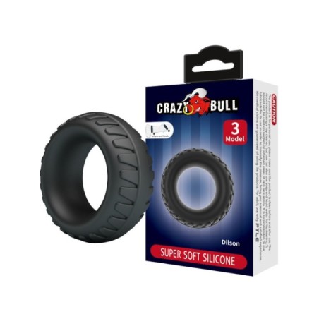 CRAZY BULL - BAGUE EN SILICONE DILSON MODÈLE 3