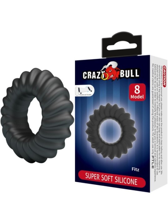 CRAZY BULL - BAGUE EN SILICONE FITZ MODÈLE 8