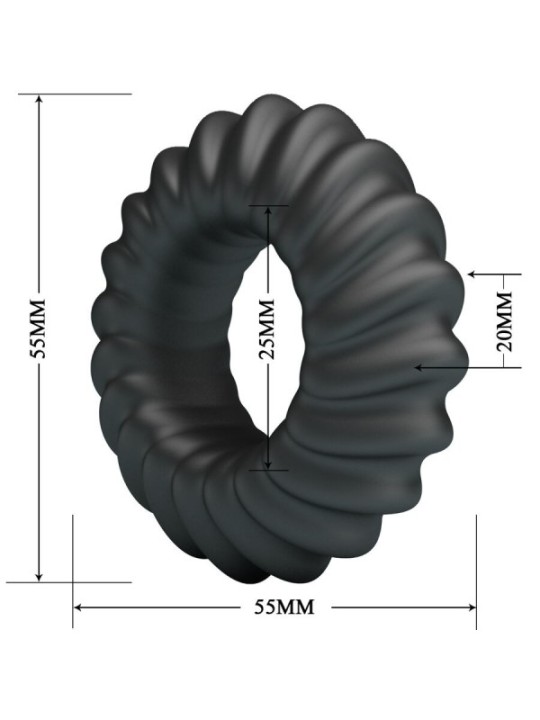 CRAZY BULL - BAGUE EN SILICONE FITZ MODÈLE 8
