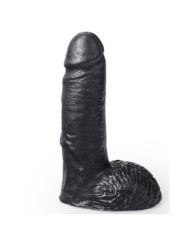 HUNG SYSTEM - GODE RÉALISTE COULEUR NOIR CESAR 19 CM