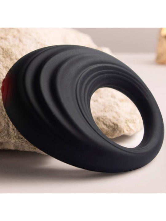 ROCKS-OFF - ANNEAU PÉNIS VIBRANT SPIRE BLACK