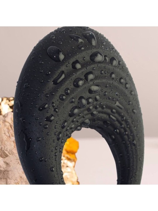 ROCKS-OFF - ANNEAU PÉNIS VIBRANT SPIRE BLACK