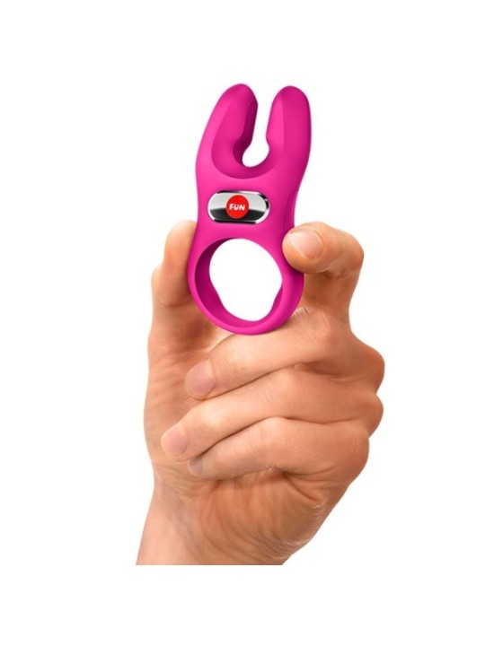 FUN FACTORY - ANNEAU PÉNIS VIBRANT PRO NOS MAGENTA