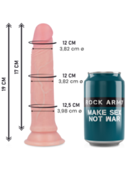 ROCKARMY - LIQUIDE SILICONE PREMIUM AVENGER REALISTIC 19 CM -O- 3.98 CM