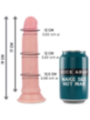 ROCKARMY - LIQUIDE SILICONE PREMIUM AVENGER REALISTIC 19 CM -O- 3.98 CM