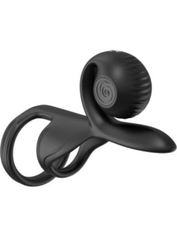 SNAIL VIBE - JOVI BAGUE POUR COUPLES TÉLÉCOMMANDE NOIRE