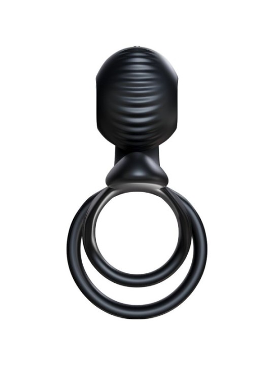 SNAIL VIBE - JOVI BAGUE POUR COUPLES TÉLÉCOMMANDE NOIRE