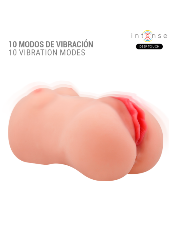 INTENSE DEEP TOUCH - VIBRATEUR ET MASTURBATEUR À SUCCION CATHERINE AVEC VOIX