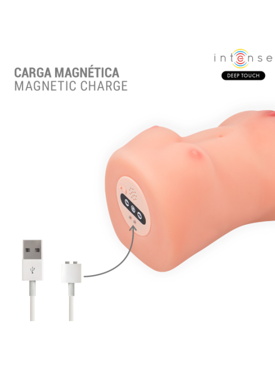 INTENSE DEEP TOUCH - VIBRATEUR ET MASTURBATEUR À SUCCION CATHERINE AVEC VOIX
