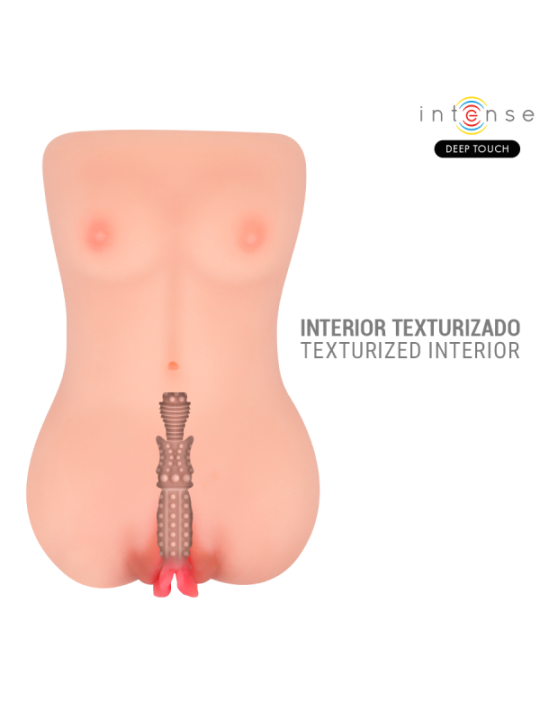 INTENSE DEEP TOUCH - VIBRATEUR ET MASTURBATEUR À SUCCION CATHERINE AVEC VOIX