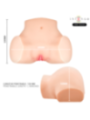 INTENSE DEEP TOUCH - MASTURBATEUR VAGINAL NICOLE AVEC EFFETS DE SUCCION,
