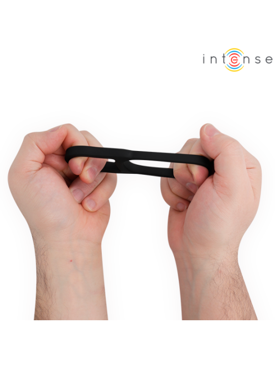 INTENSE - CONLETH ANNEAU PÉNIS DOUBLE RÉGLABLE MODÈLE 3