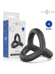INTENSE - JOHN ANNEAU TRIPLE AJUSTABLE POUR LE PÉNIS MODÈLE 4