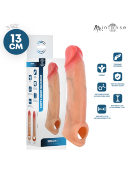 MR INTENSE - SIMON S PROTECTION PÉNALE EN SILICONE 13 CM -Ø- 4 CM