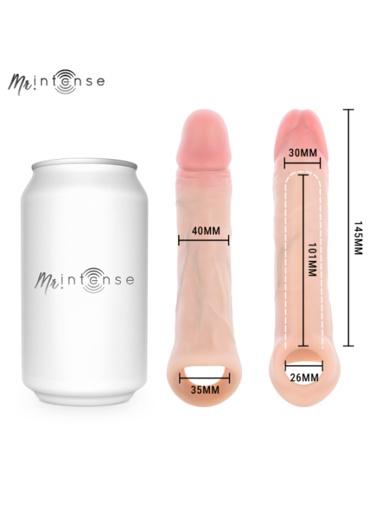 MR INTENSE - SIMON M MANCHON PÉNIS EN SILICONE 14,5 CM -Ø- 4 CM
