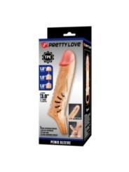 PRETTY LOVE - MANCHON PÉNIS AVEC EXTENSIONS