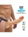 PRETTY LOVE - LANDON LIGHT-SKIN VIBRATING STRAP-ON
