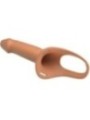 PRETTY LOVE - LANDON LIGHT-SKIN VIBRATING STRAP-ON