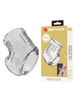 PRETTY LOVE - GAINE PÉNIENNE COURTE ET TRANSPARENTE