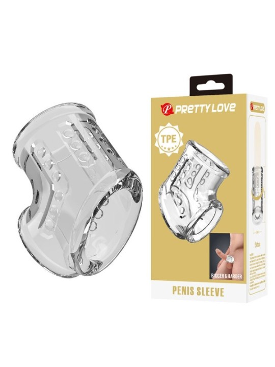PRETTY LOVE - GAINE PÉNIENNE COURTE ET TRANSPARENTE