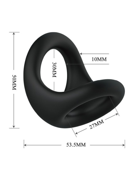 CRAZY BULL - NESTOR ANNEAU ERGONOMIQUE POUR PÉNIS ET TESTICULES