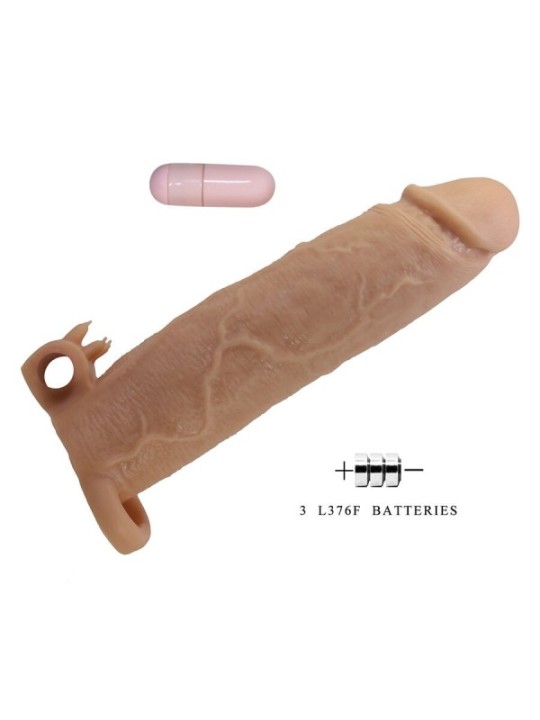 PRETTY LOVE - XERXES MANCHON PÉNIS AVEC STIMULATEUR CLITORIAL ET VIBRATION