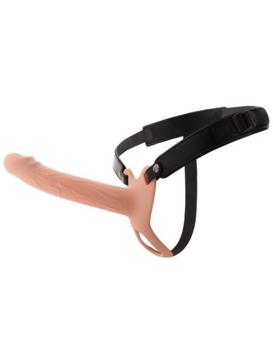 HIDDEN DESIRE - INFERNO MANCHON PÉNIS AVEC STRAP-ON 20 CM