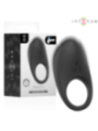 INTENSE - MERLOTTE ANILLO VIBRADOR CON ESTIMULACIÓN DE CLÍTORIS NEGRO