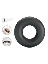 CRAZY BULL - ANNEAU PÉNAL URBAN EN SILICONE ULTRA DOUX NOIR