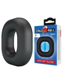CRAZY BULL - WALDEN ANNEAU PÉNAL EN SILICONE SUPER DOUX NOIR