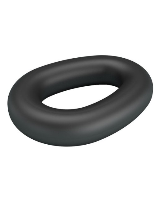 CRAZY BULL - VESPER ANNEAU PÉNAL EN SILICONE ULTRA DOUX NOIR