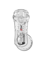PDX ELITE - VIEWTUBE PLUS SEE-THRU EZ-GRIP TRANSPARENT STROKER 21 CM