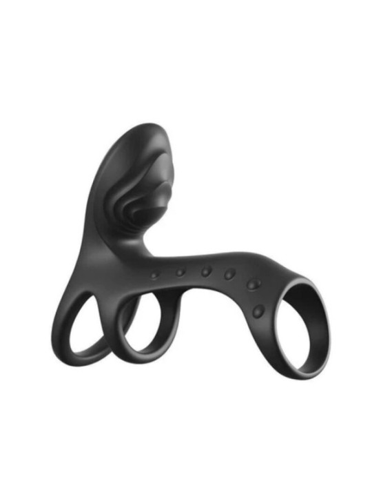 FANTASY C-RINGZ - ANNEAU PÉNIS VIBRANT ULTIMATE COUPLES CAGE PRO 19,5 CM