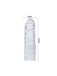 BAILE - HOUSSE LILAS POUR LE PÉNIS EN SILICONE ADAPTABLE 13 CM