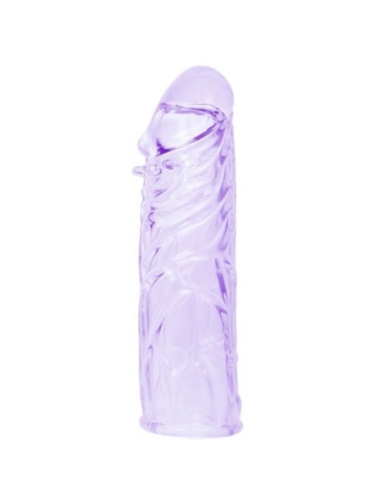 BAILE - HOUSSE LILAS POUR LE PÉNIS EN SILICONE ADAPTABLE 13 CM