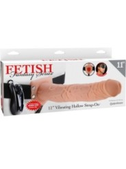FETISH FANTASY SERIES - 11 STRAP-ON CREUX VIBRANT AVEC BILLES 27.9CM CHAIR