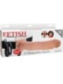 FETISH FANTASY SERIES - 11 STRAP-ON CREUX VIBRANT AVEC BILLES 27.9CM CHAIR