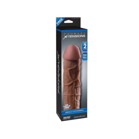 FANTASY X- TENSIONS - RALLONGE MEGA 2 MARRON