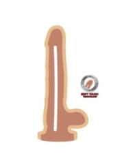 GET REAL - GODE DOUBLE DENSITÉ 25,5 CM BALLES PEAU